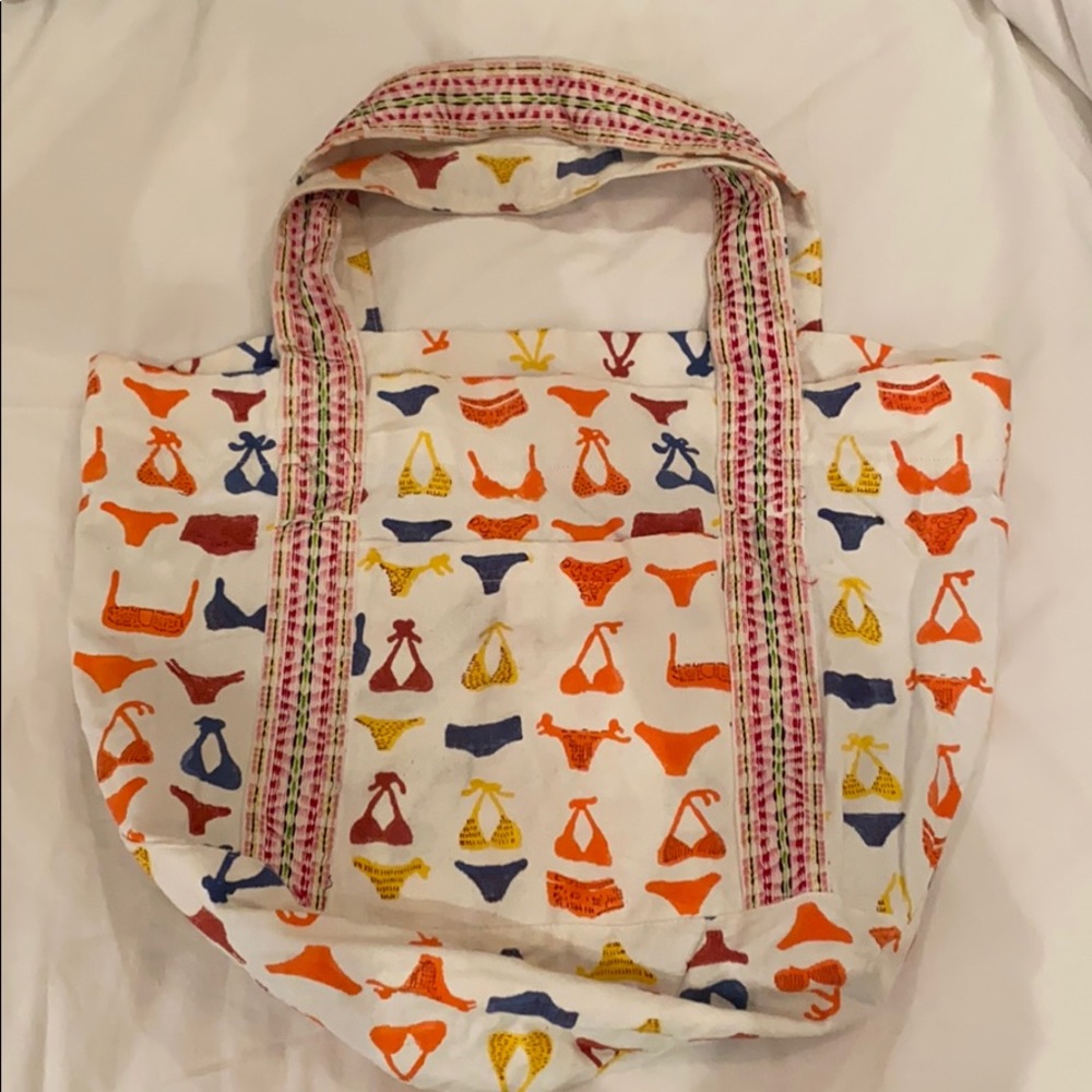 New Roberta Rabbit Colorful Beach Tote!